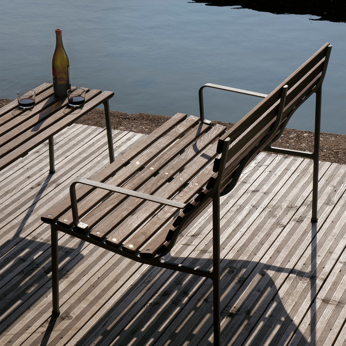 HAY Traverse Loungebank met Armleuning - Essenhout