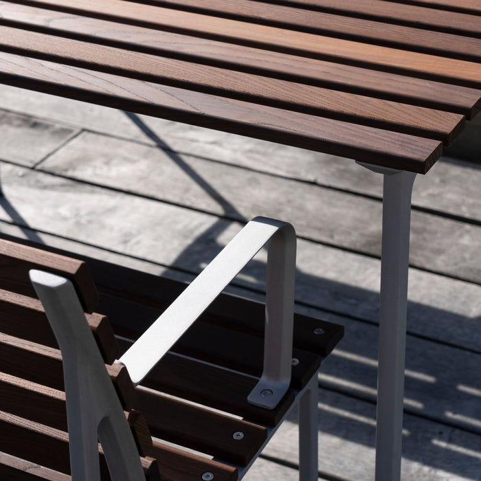 HAY Traverse Tuintafel 140 x 83 cm - Essenhout