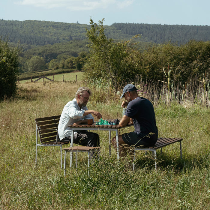 HAY Traverse Tuintafel 140 x 83 cm - Essenhout