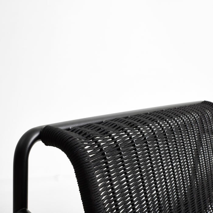 HAY Palissade Cord Lounge 2,5-zitsbank Low - Antraciet