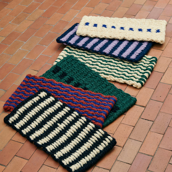 HAY Coco Deurmat - Bruin / Navy