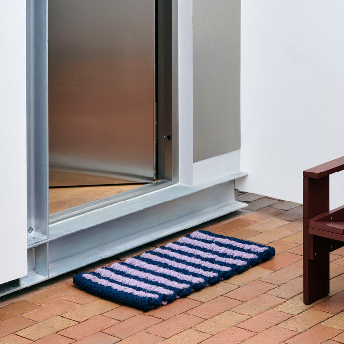 HAY Coco Deurmat - Lavendel / Navy