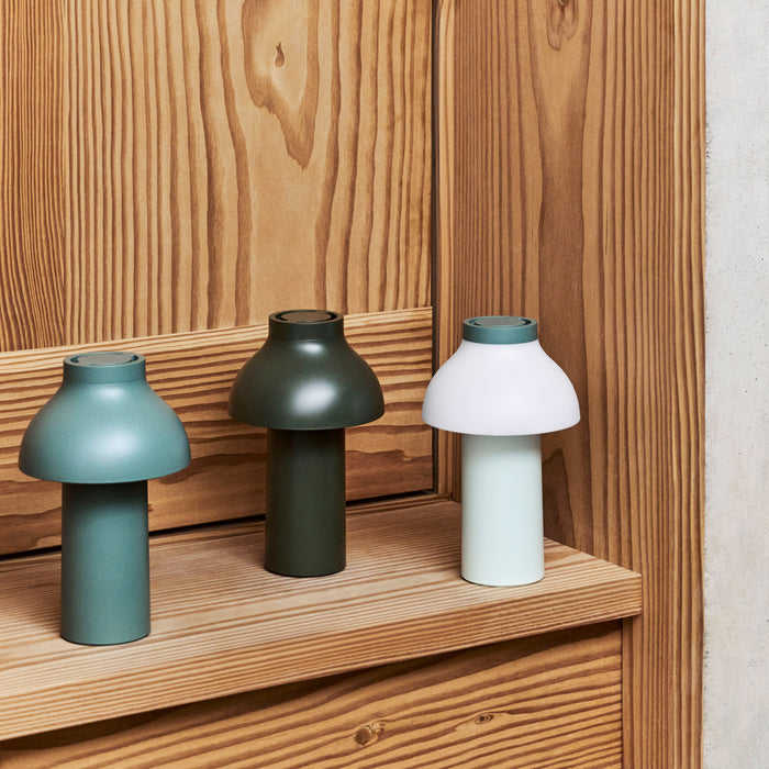 HAY PC No 2 Oplaadbare Tafellamp - Soft Mint