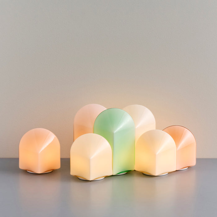 HAY Parade Draagbare Tafellamp H 16 cm - Blush Pink