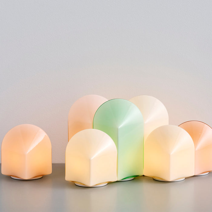 HAY Parade Draagbare Tafellamp H 24 cm - Shell White