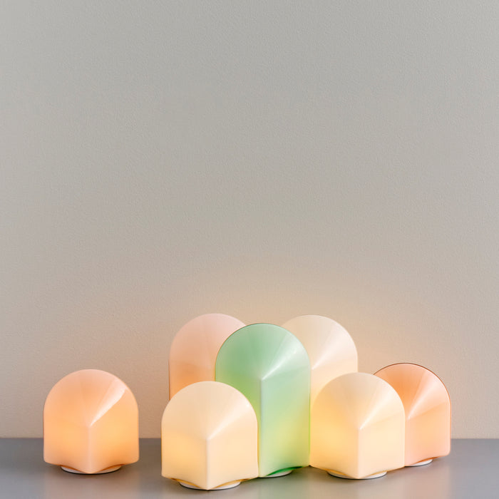 HAY Parade Draagbare Tafellamp H 24 cm - Shell White