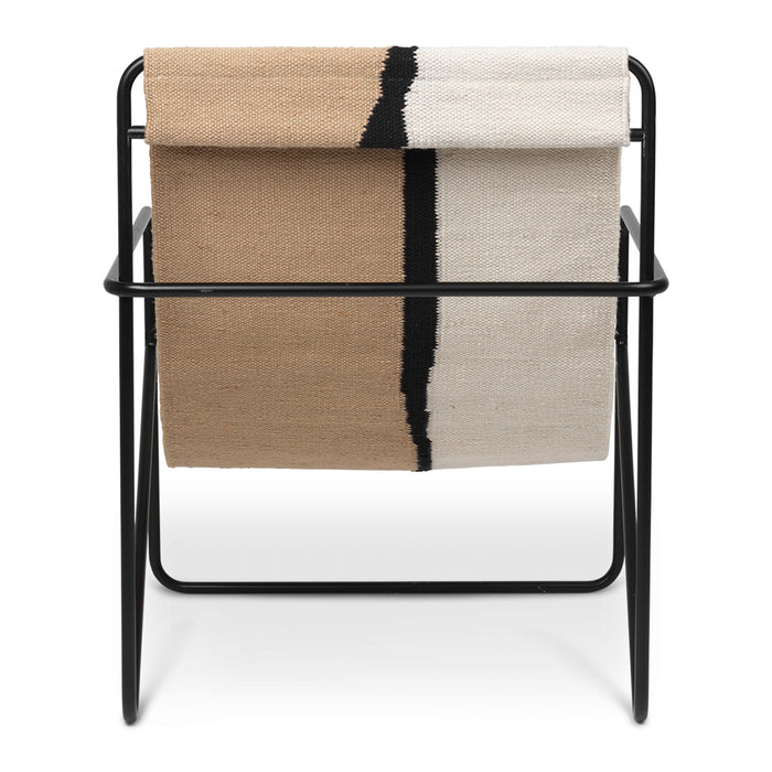 Ferm Living Desert Fauteuil - Zwart / Soil