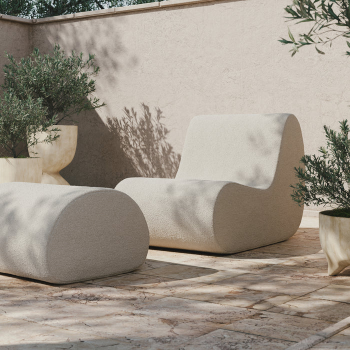 Ferm Living Rouli Center Module Loungestoel - Off-White