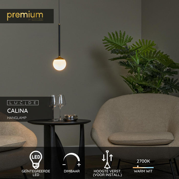 Lucide Premium CALINA Hanglamp - Zwart
