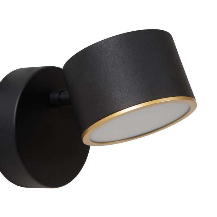 Lucide GIAN Wandlamp - Zwart