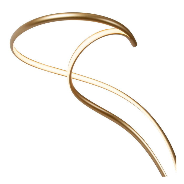 Lucide Premium SARDANA Vloerlamp - Mat Goud | Messing