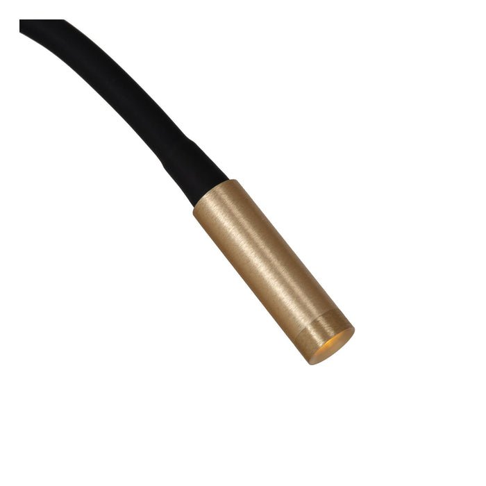 Lucide Premium ASJA Wandspot - Mat Goud | Messing