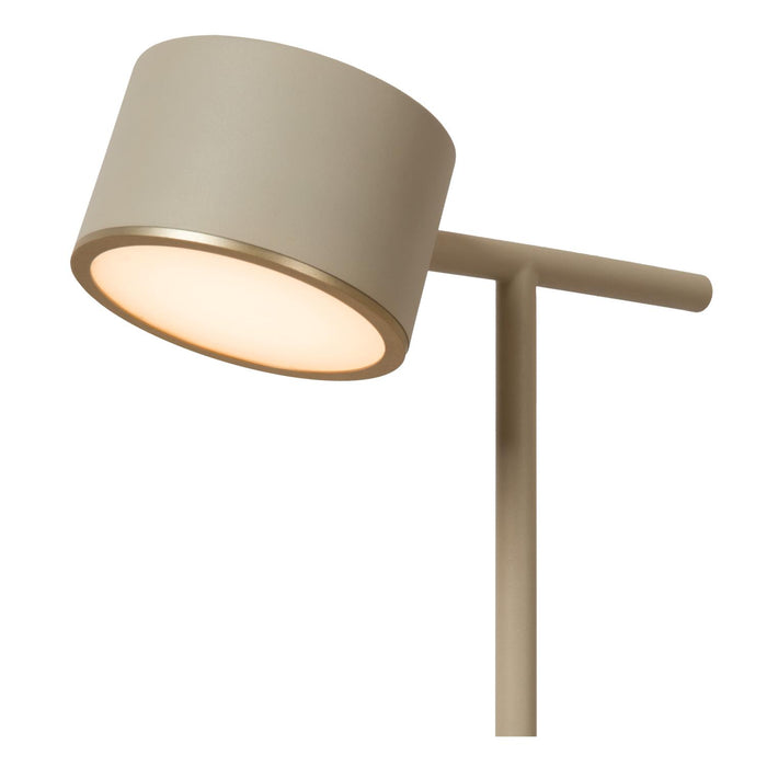 Lucide GIAN Vloerlamp - Taupe