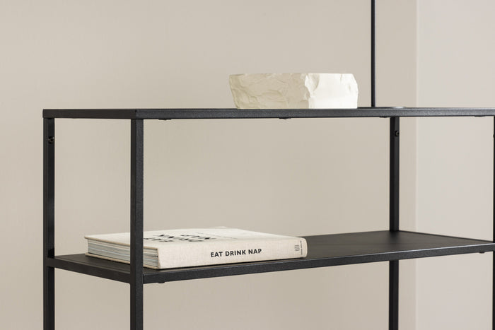 Fjôrd - Sidetable Zwart 30cm - Glas - Bogóta