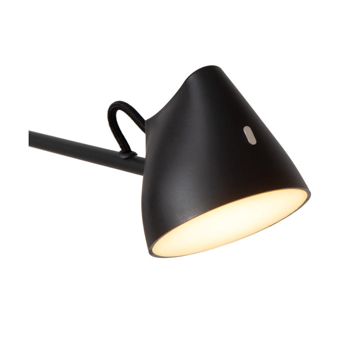 Lucide MILNE Wandlamp - Zwart