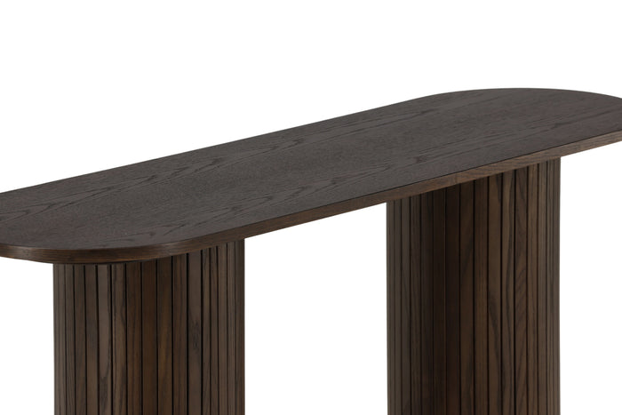 Fjôrd - Sidetable Bruin 130cm - Fineer - Bianca