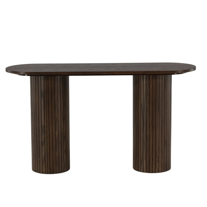 Fjôrd - Sidetable Bruin 130cm - Fineer - Bianca