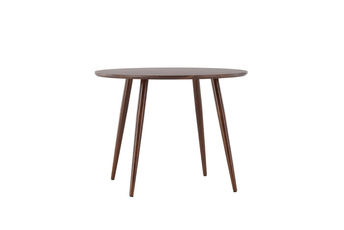 Fjôrd - Eetafel Donkerbruin Ø100cm - MDF - Sanford