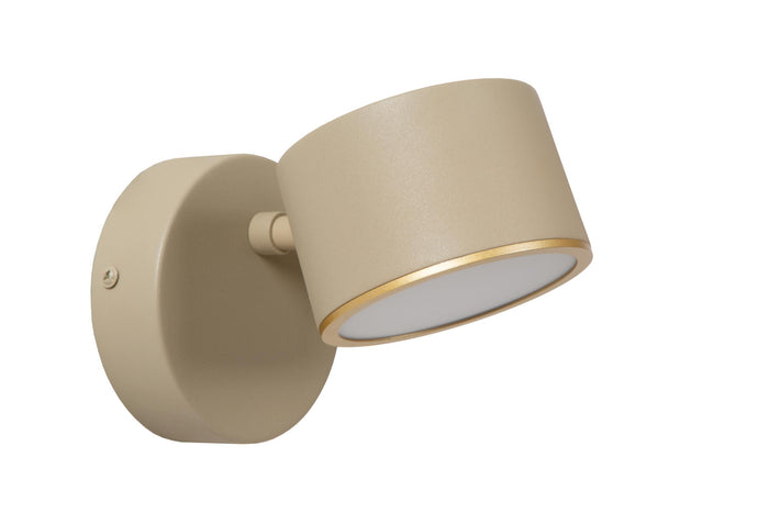 Lucide GIAN Wandlamp - Taupe