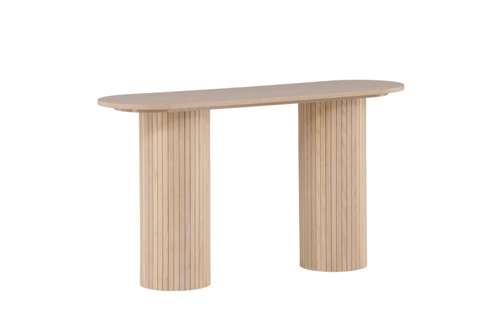 Fjôrd - Sidetable Beige 130cm - Fineer - Bianca