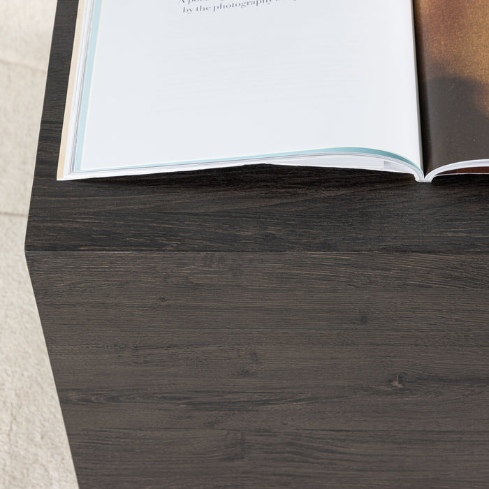 Fjôrd - Salontafel Donkerbruin 80cm - MDF - York