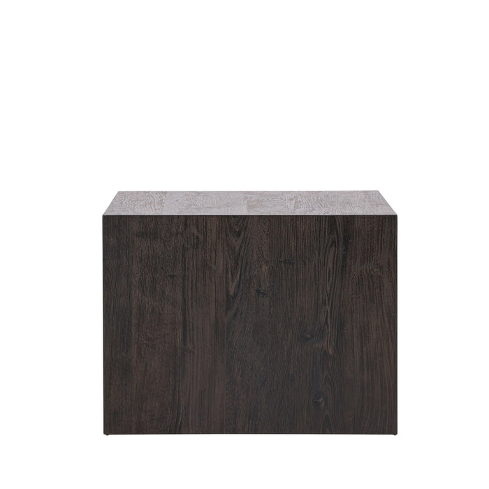 Fjôrd - Salontafel Donkerbruin 80cm - MDF - York
