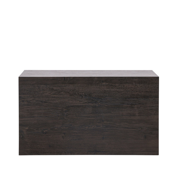 Fjôrd - Salontafel Donkerbruin 80cm - MDF - York