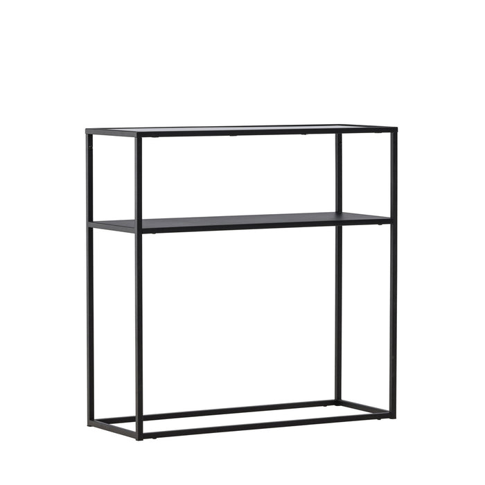 Fjôrd - Sidetable Zwart 30cm - Glas - Bogóta