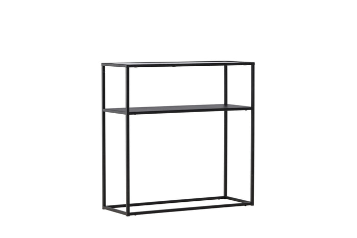 Fjôrd - Sidetable Zwart 30cm - Glas - Bogóta