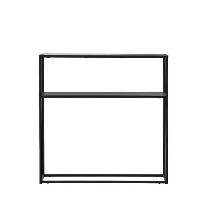 Fjôrd - Sidetable Zwart 30cm - Glas - Bogóta