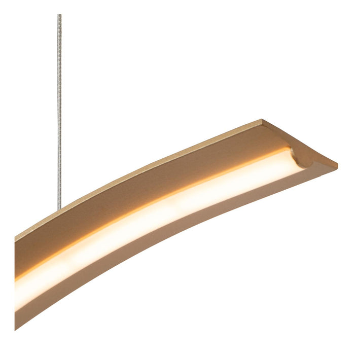 Lucide Premium LAMBADA Hanglamp - Mat Goud | Messing