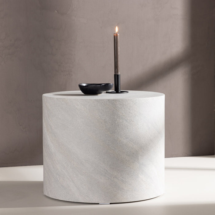 Fjôrd - Salontafel York Ø50cm Betonlook