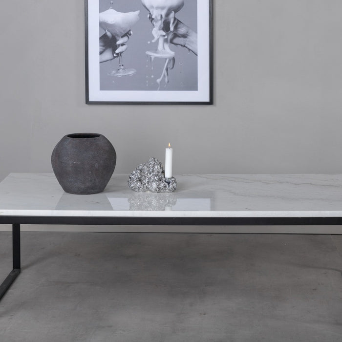 Fjôrd - Salontafel Wit 120cm - Marmer - Estelle