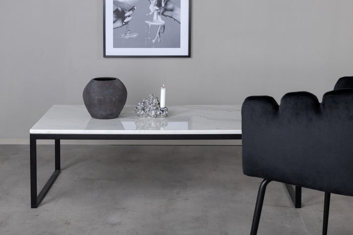 Fjôrd - Salontafel Wit 120cm - Marmer - Estelle