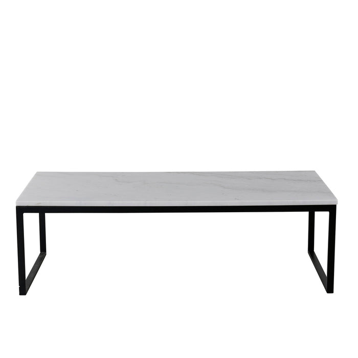 Fjôrd - Salontafel Wit 120cm - Marmer - Estelle