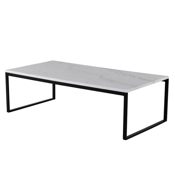 Fjôrd - Salontafel Wit 120cm - Marmer - Estelle