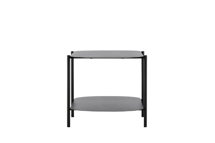Fjôrd - Salontafel Zwart 50cm - Staal - Recife