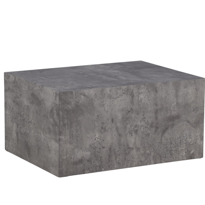 Fjôrd - Salontafel Grijs 80cm - MDF - York