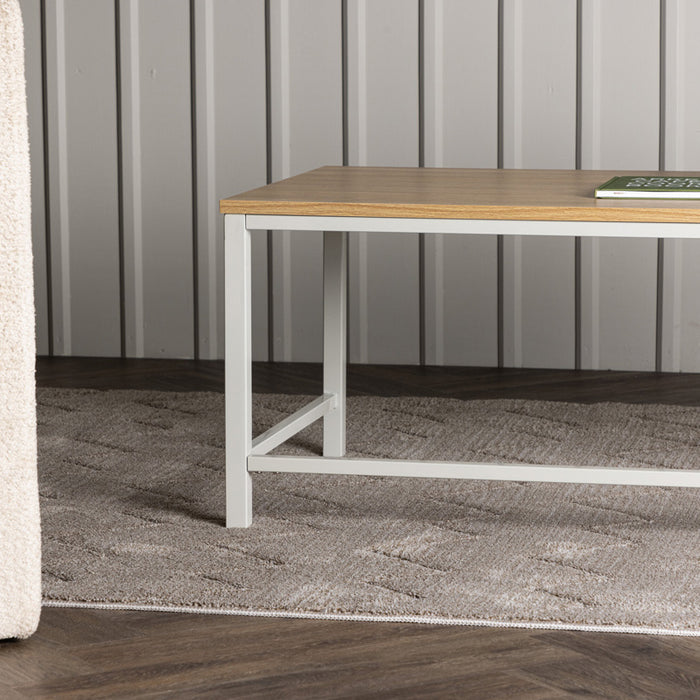 Fjôrd - Salontafel Naturel 120cm - MDF - Rise