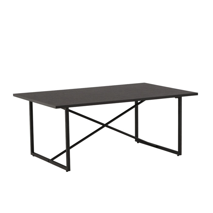 Fjôrd - Salontafel Zwart 110cm - MDF - Pryor