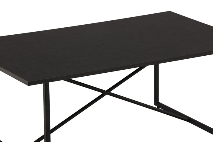 Fjôrd - Salontafel Zwart 110cm - MDF - Pryor