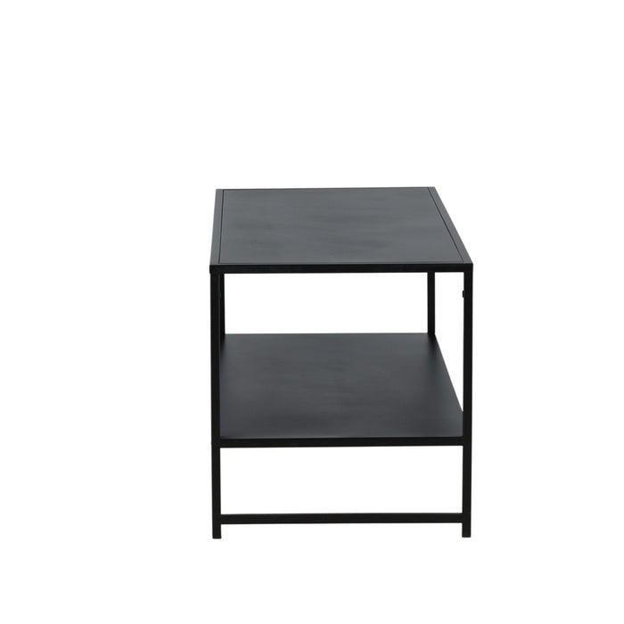 Fjôrd - Salontafel Zwart 102cm - Staal
