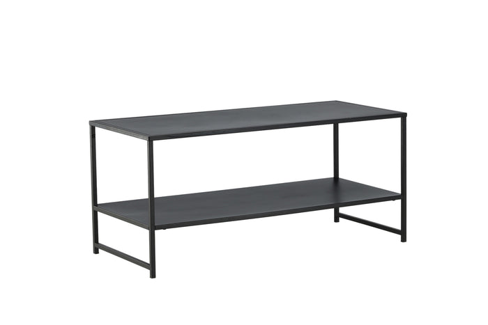 Fjôrd - Salontafel Zwart 102cm - Staal
