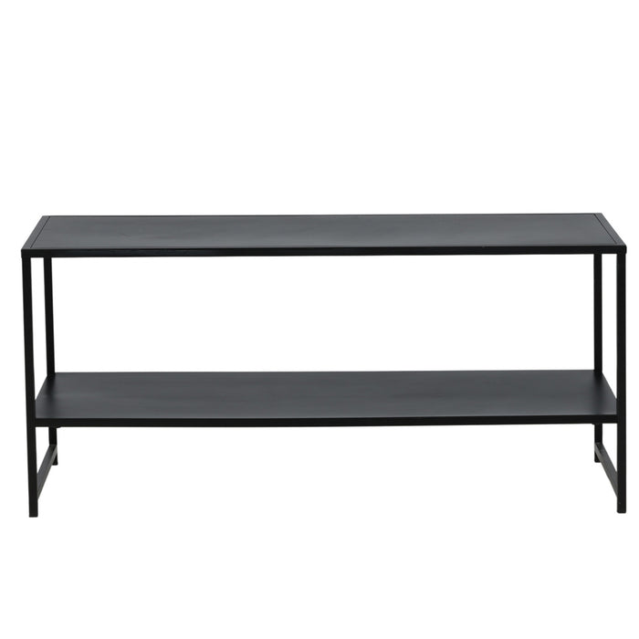 Fjôrd - Salontafel Zwart 102cm - Staal