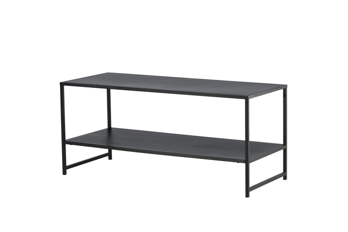 Fjôrd - Salontafel Zwart 102cm - Staal