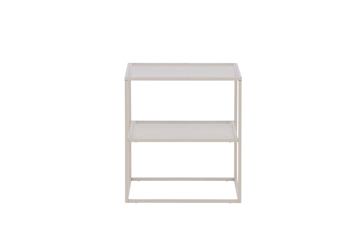 Fjôrd - Bijzettafel Beige 65cm - Staal - Netz