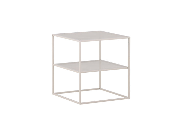 Fjôrd - Bijzettafel Beige 65cm - Staal - Netz