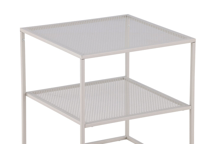 Fjôrd - Bijzettafel Beige 65cm - Staal - Netz