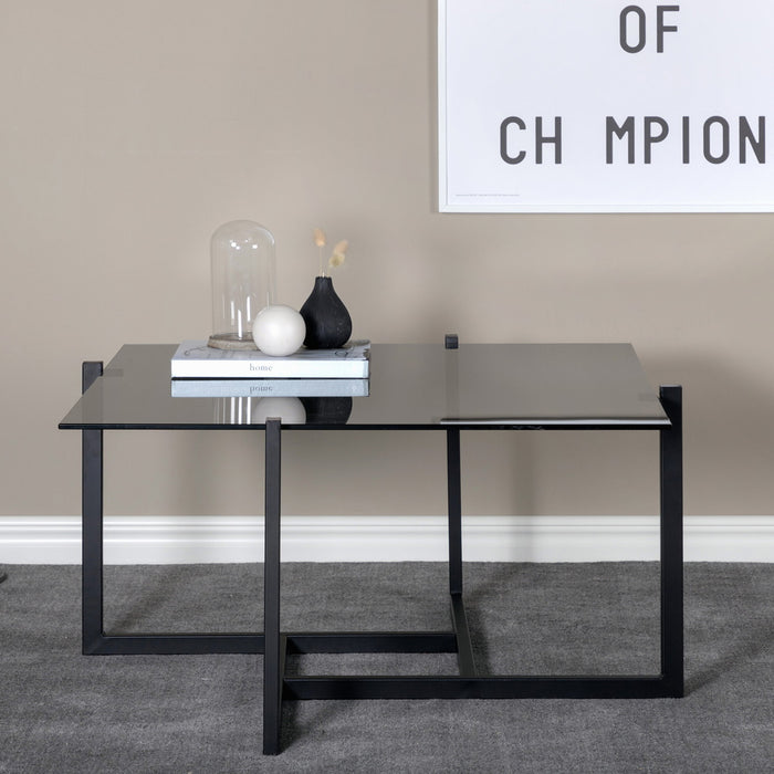 Fjôrd - Salontafel Naturel 80cm - Glas - Hybrid