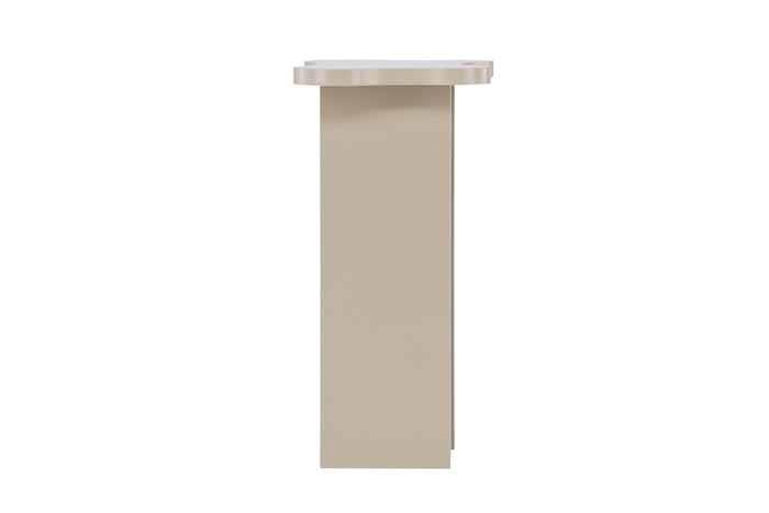 Fjôrd - Bijzettafel Taupe 42cm - MDF - Molde
